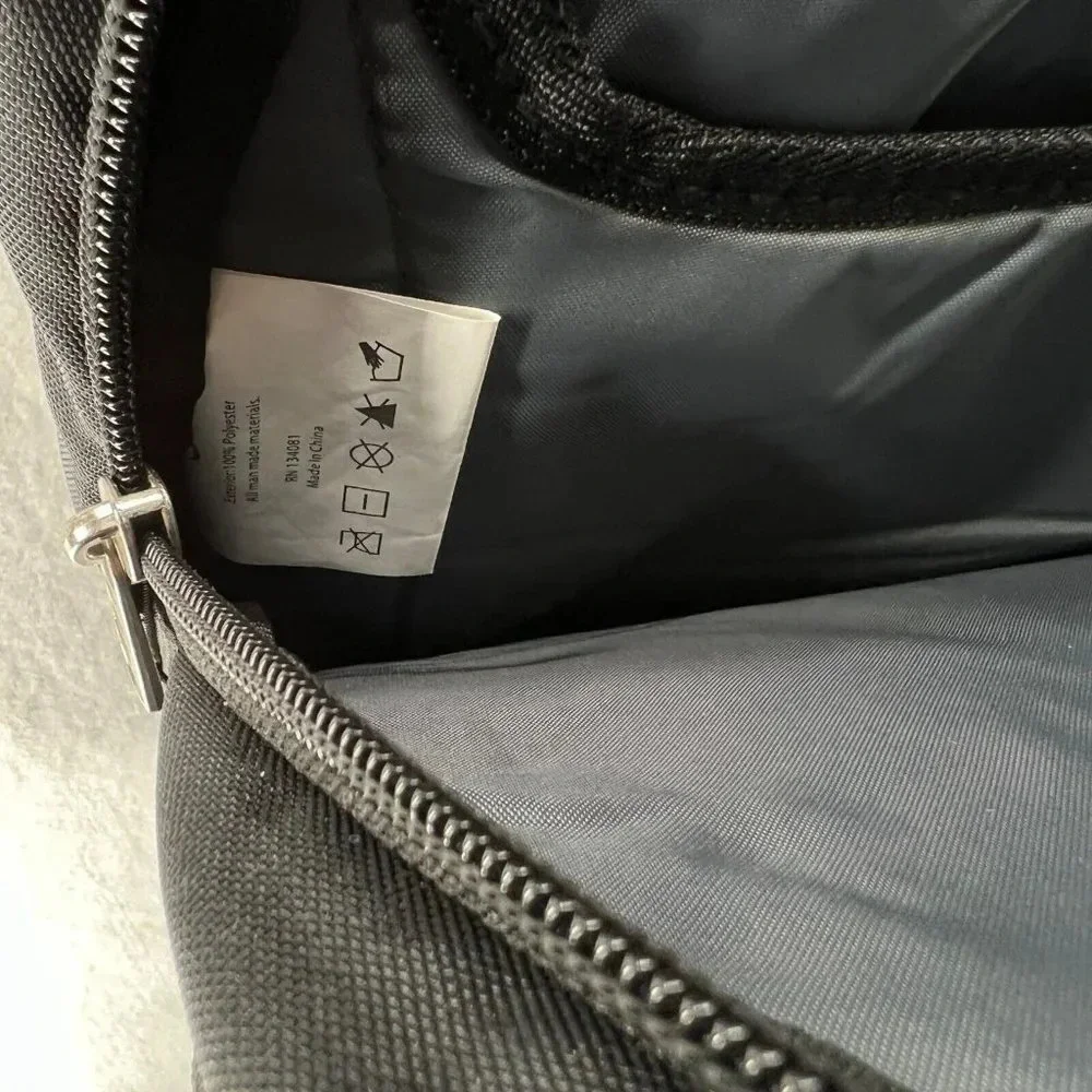 Obersee Oslo Waterproof Diaper Bag Backpack Black